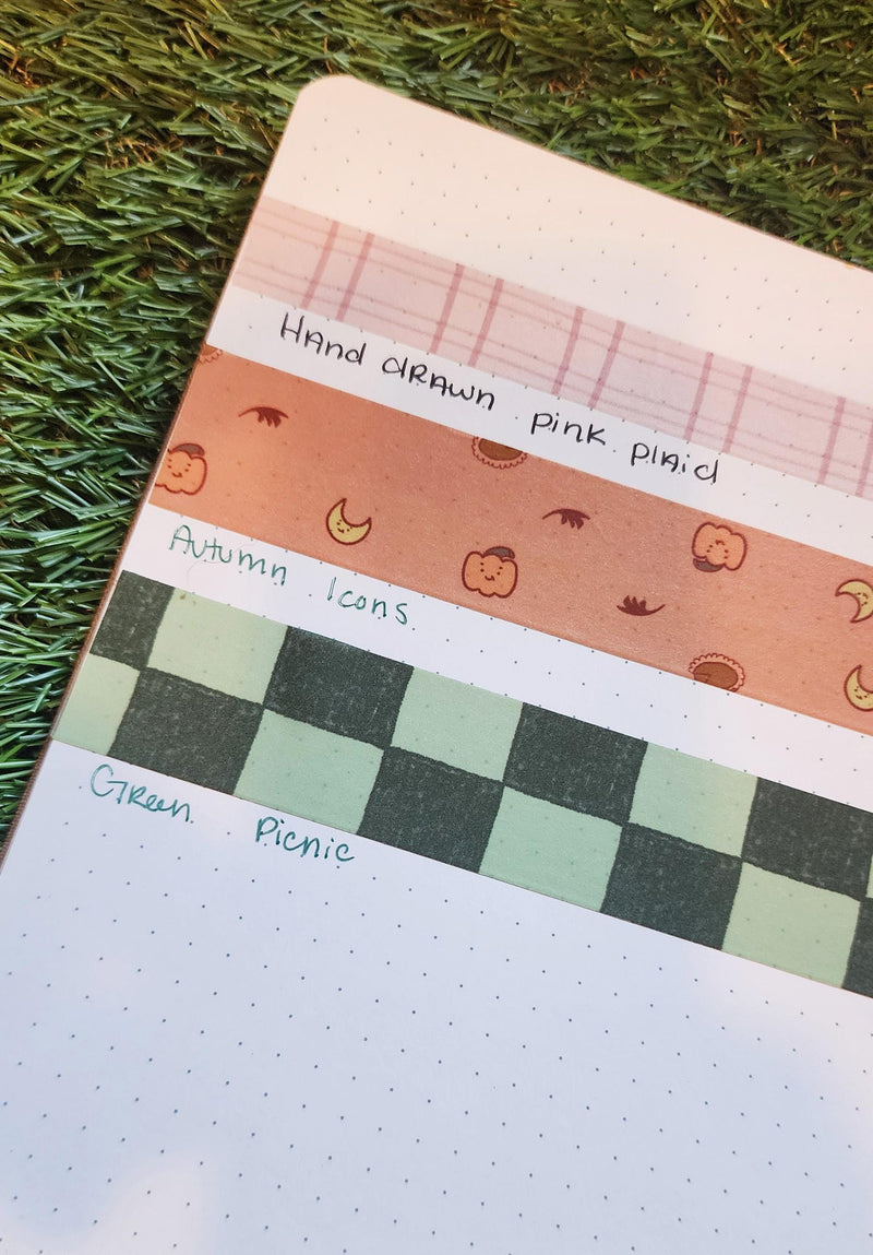 Autumn Icons Washi Tape