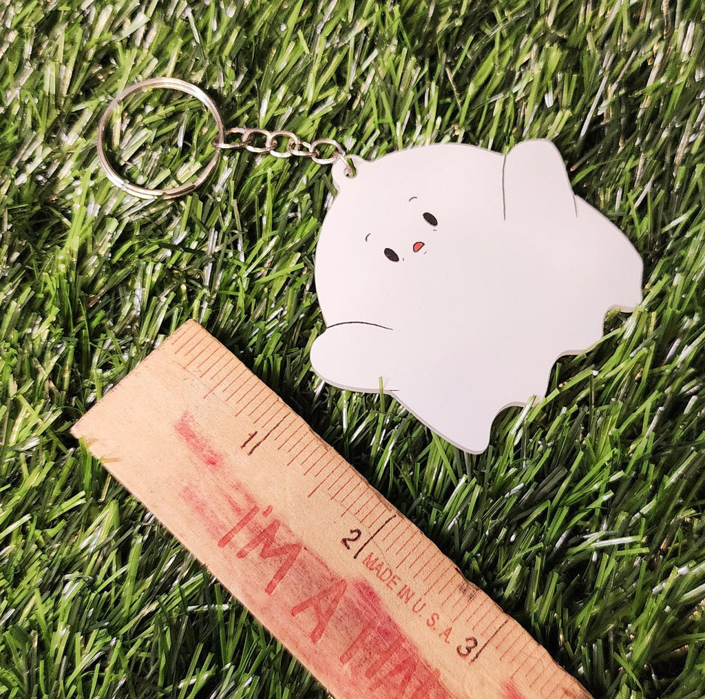 Ghostie "Scawry" Kawaii Acrylic Charm