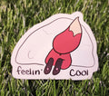 Feeling Cool Fox in Snowpile