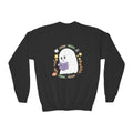 Ghostie Bookworm Youth Crewneck