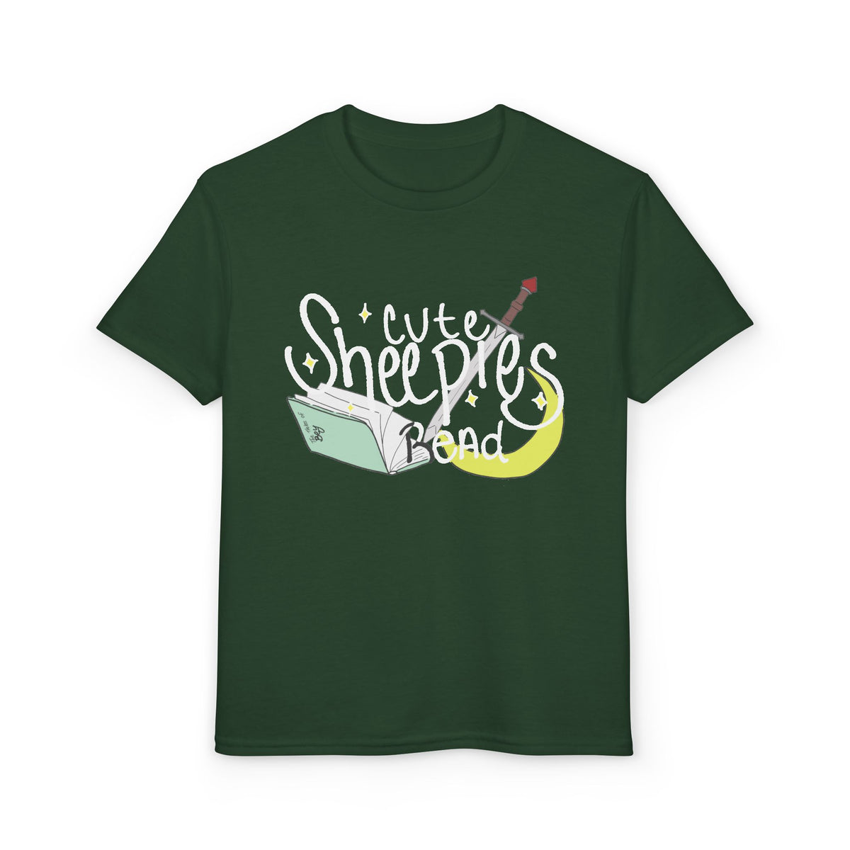 Cute Sheepies Read Youth T-Shirt
