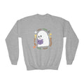 Ghostie Bookworm Youth Crewneck