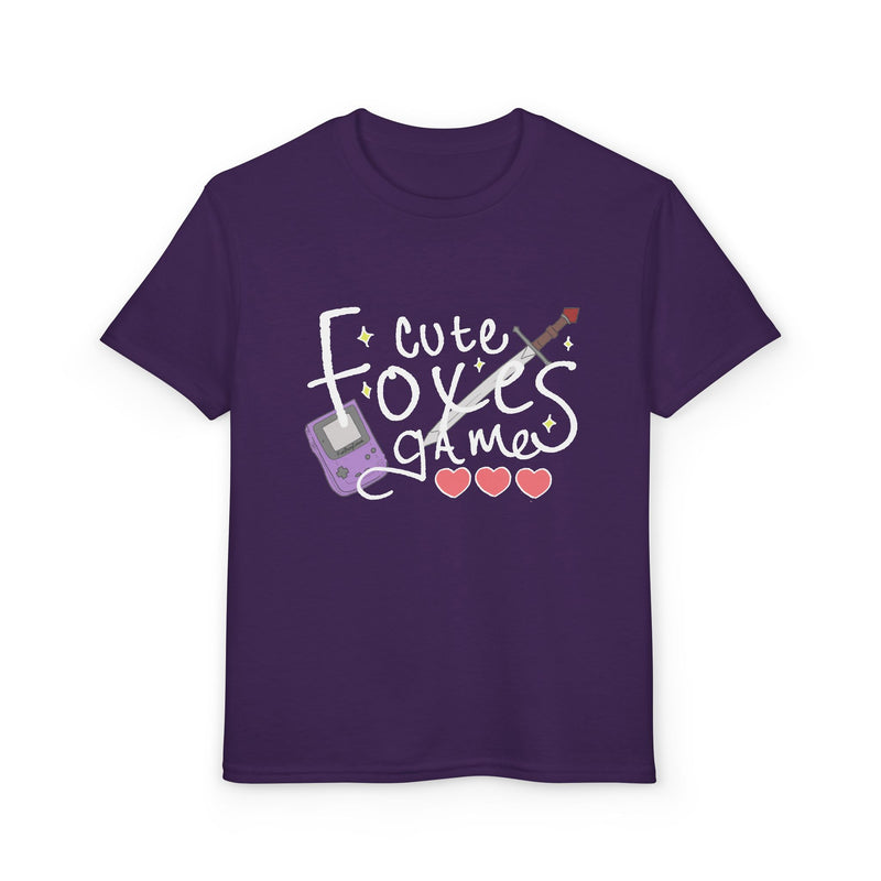Cute Foxes Game Youth T-Shirt