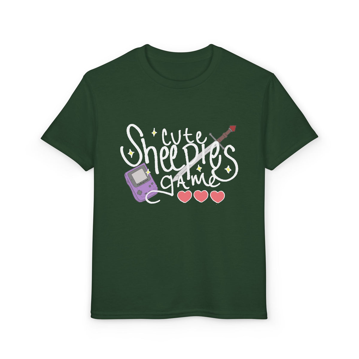Cute Sheepies Game Youth T-Shirt