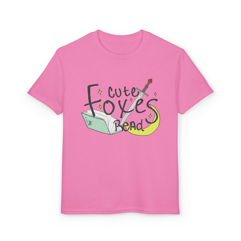 Cute Foxes Read Youth T-Shirt