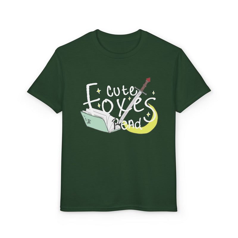 Cute Foxes Read Youth T-Shirt