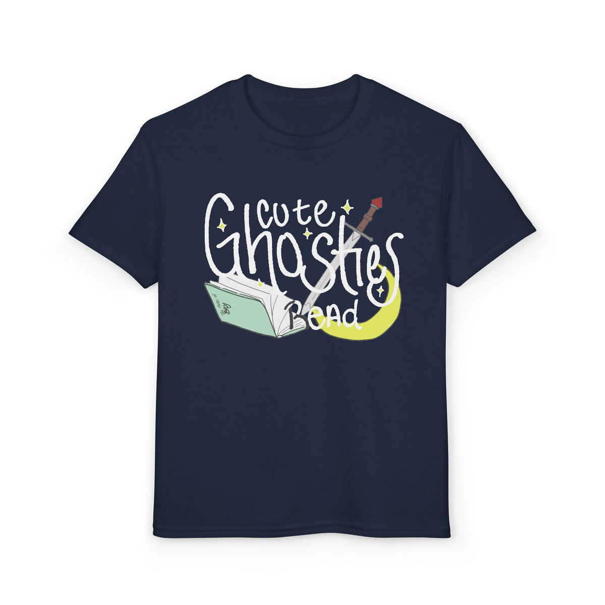 Cute Ghosties Read Youth T-Shirt