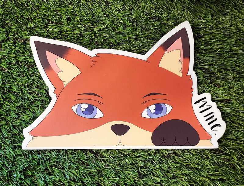 Foxy "Mine" Peeker Sticker