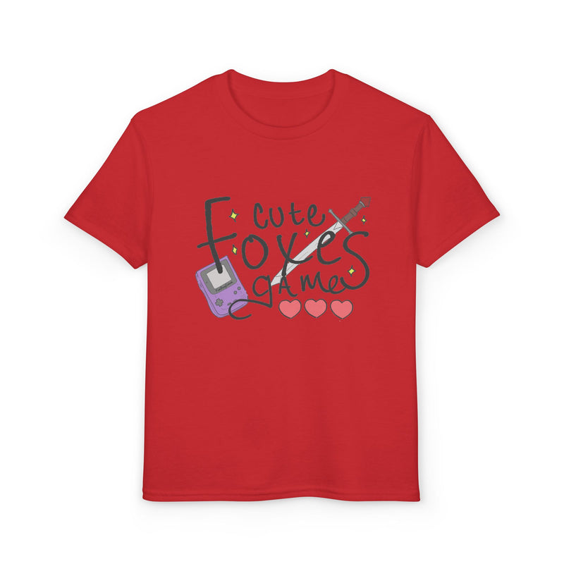 Cute Foxes Game Youth T-Shirt