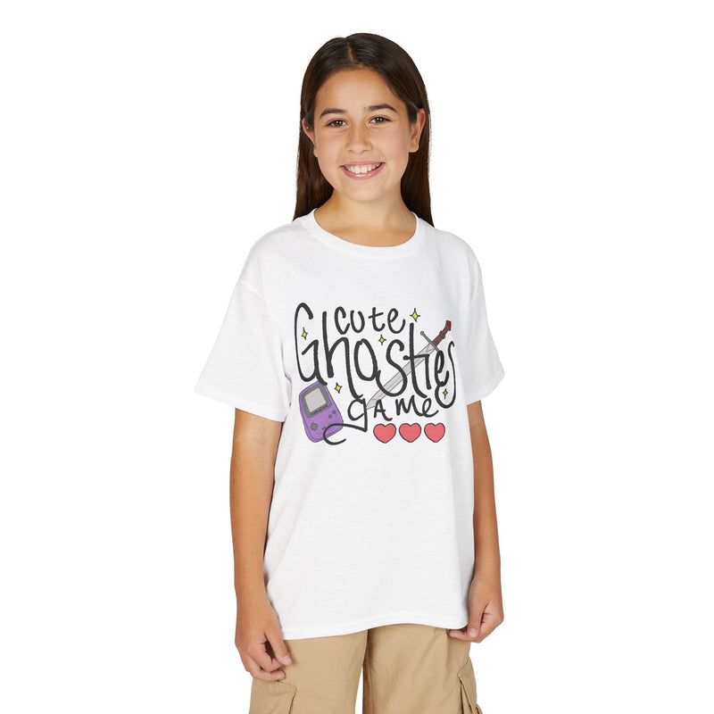 Cute Ghosties Game Youth T-Shirt