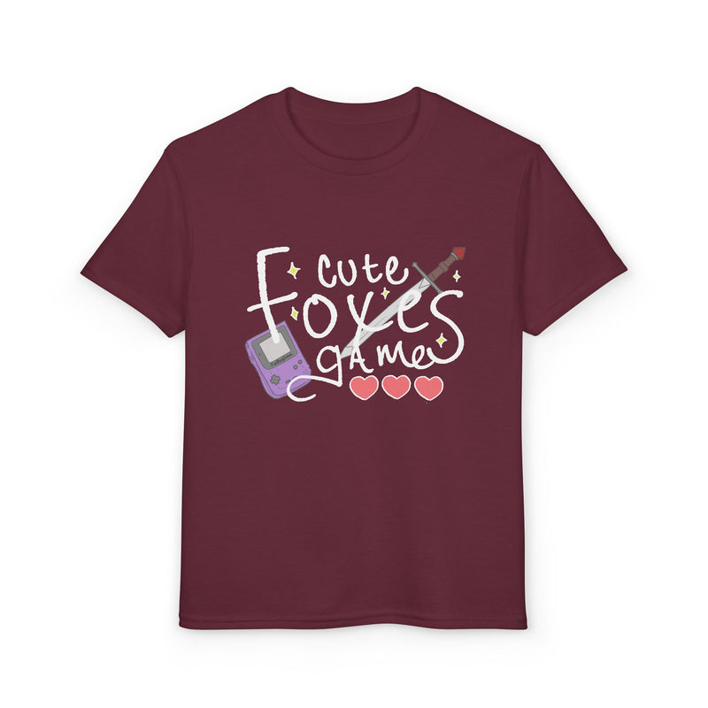 Cute Foxes Game Youth T-Shirt