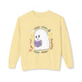 Ghostie Bookworm Cozy Crewneck