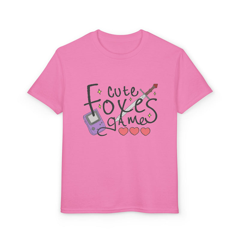 Cute Foxes Game Youth T-Shirt
