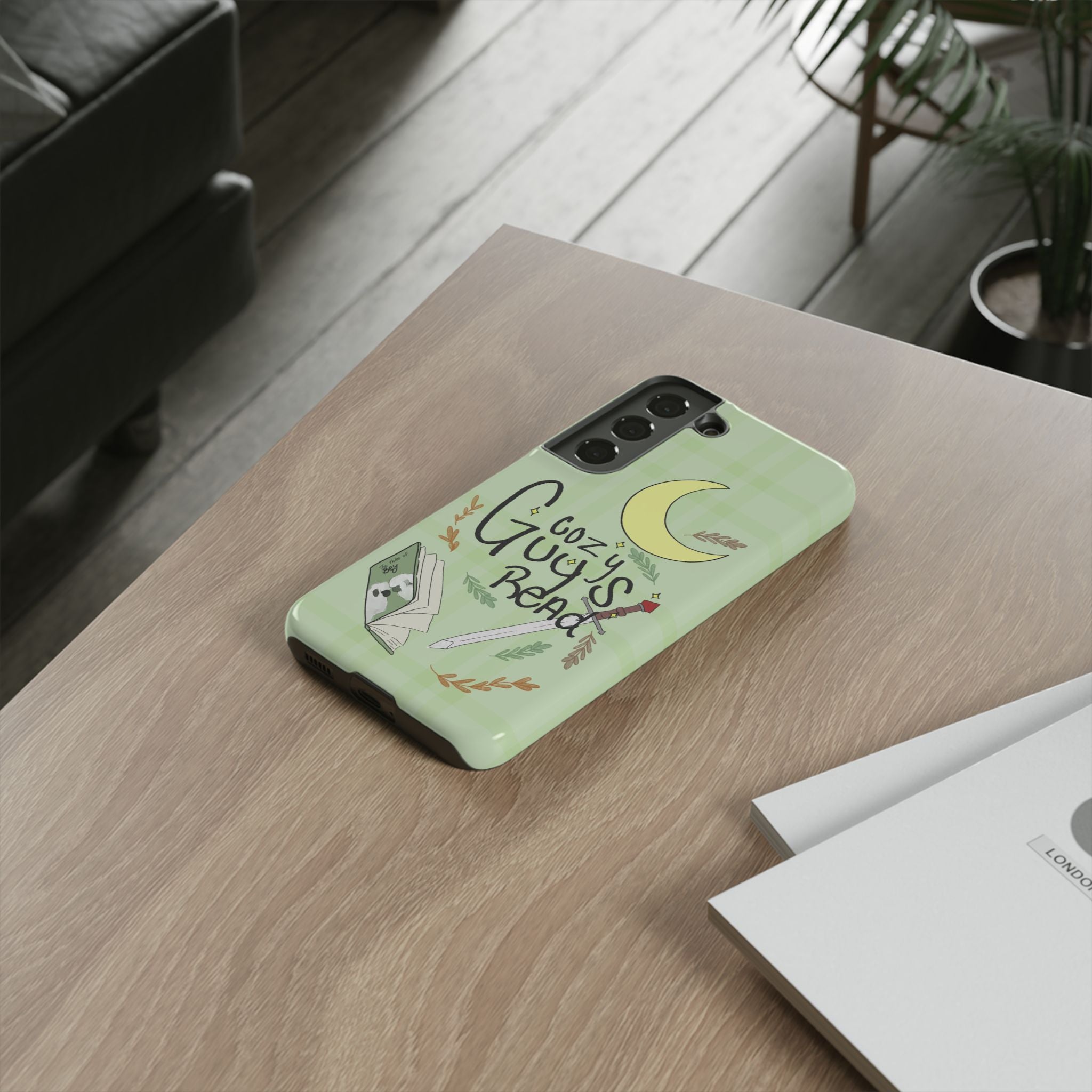 Cozy Guys Read Phone Case