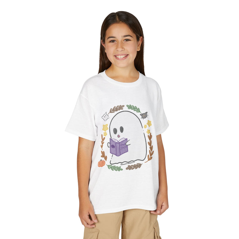 Ghostie Bookworm Youth T-Shirt
