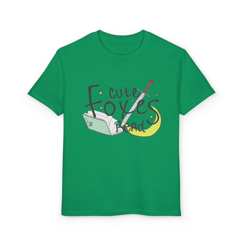Cute Foxes Read Youth T-Shirt
