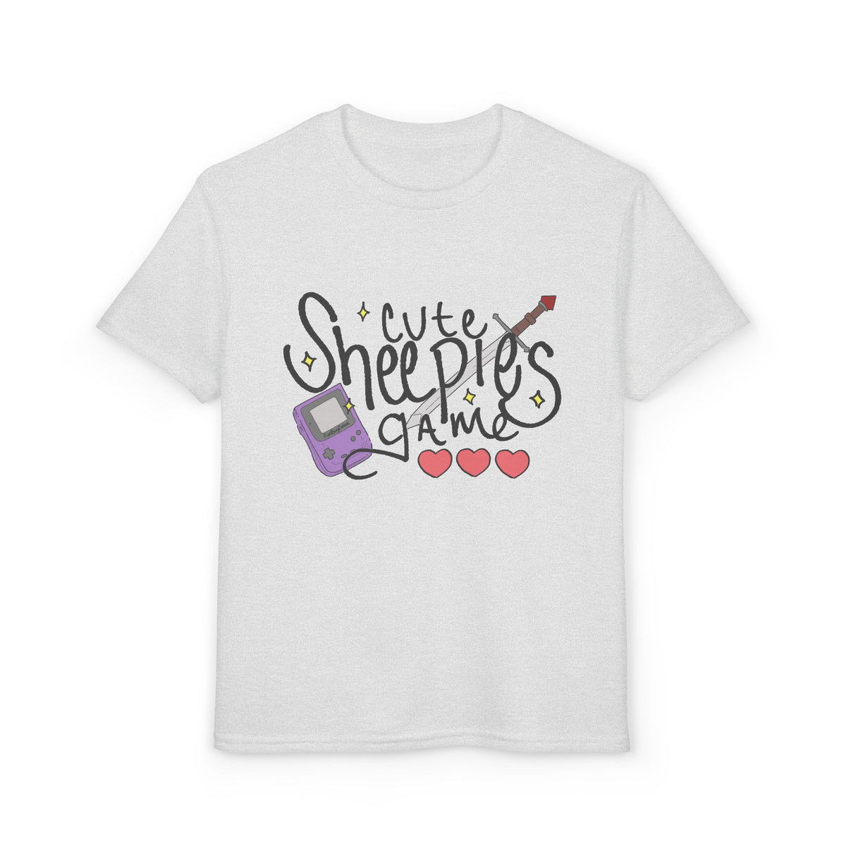 Cute Sheepies Game Youth T-Shirt