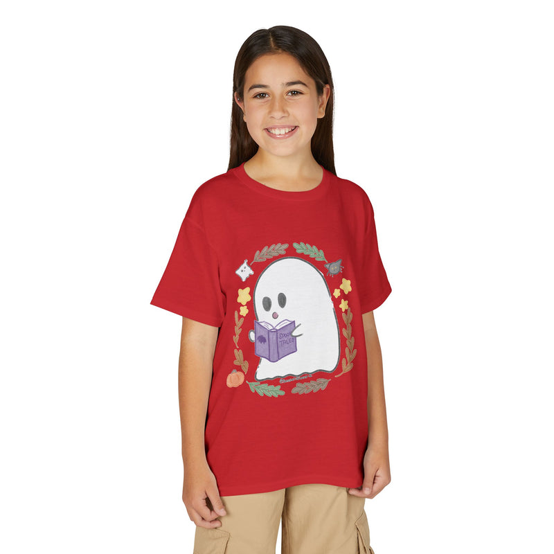 Ghostie Bookworm Youth T-Shirt