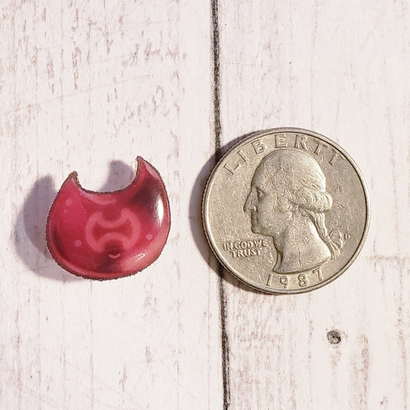 Kawaii DoM+DoW Job Stones — Handmade Pins Bundle