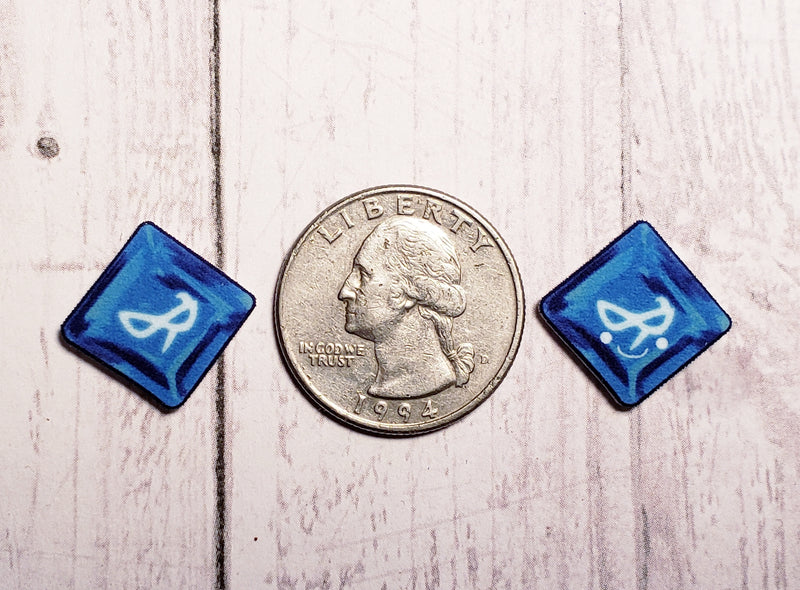 Kawaii DoM+DoW Job Stones — Handmade Pins Bundle