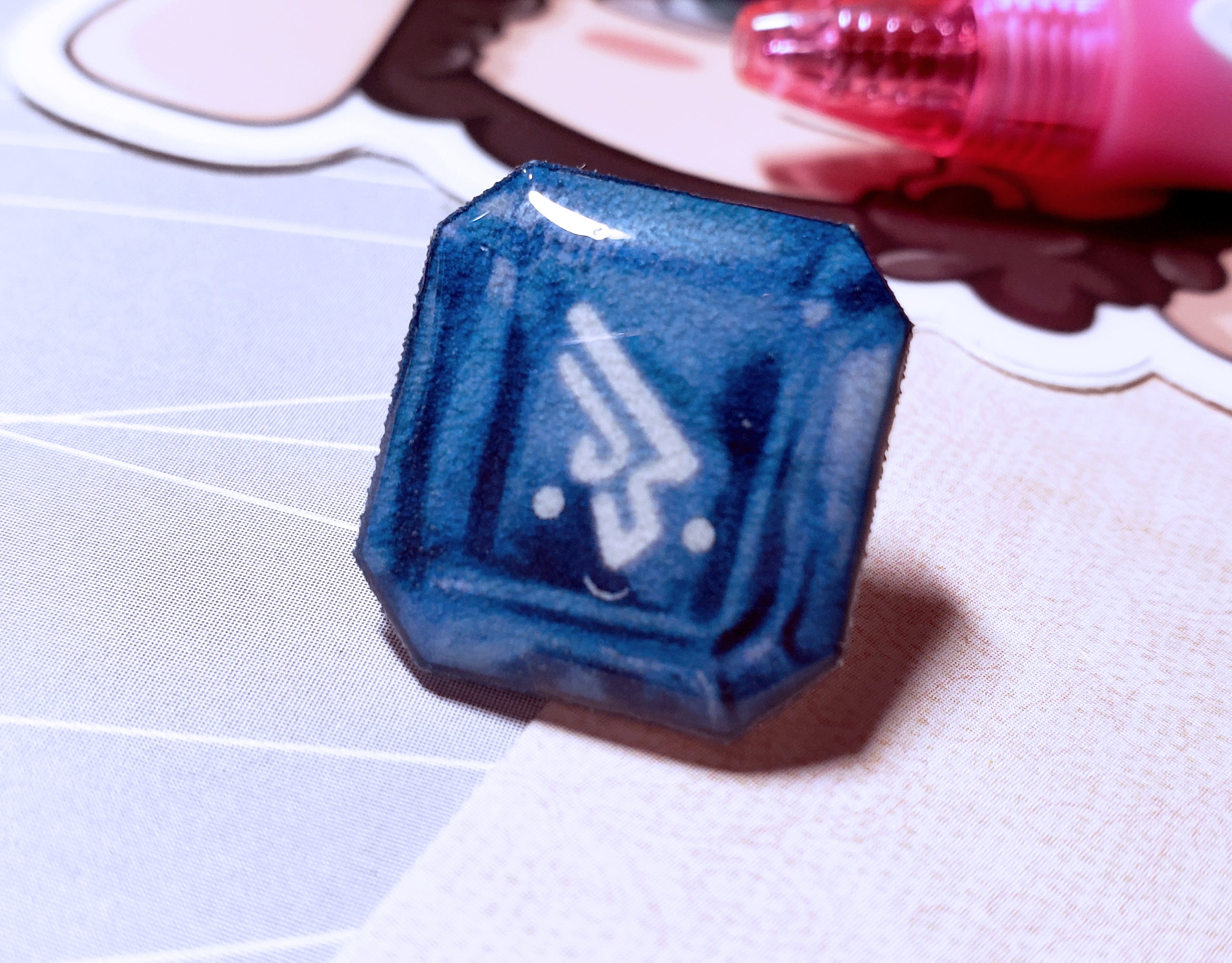Kawaii DoM+DoW Job Stones — Handmade Pins Bundle