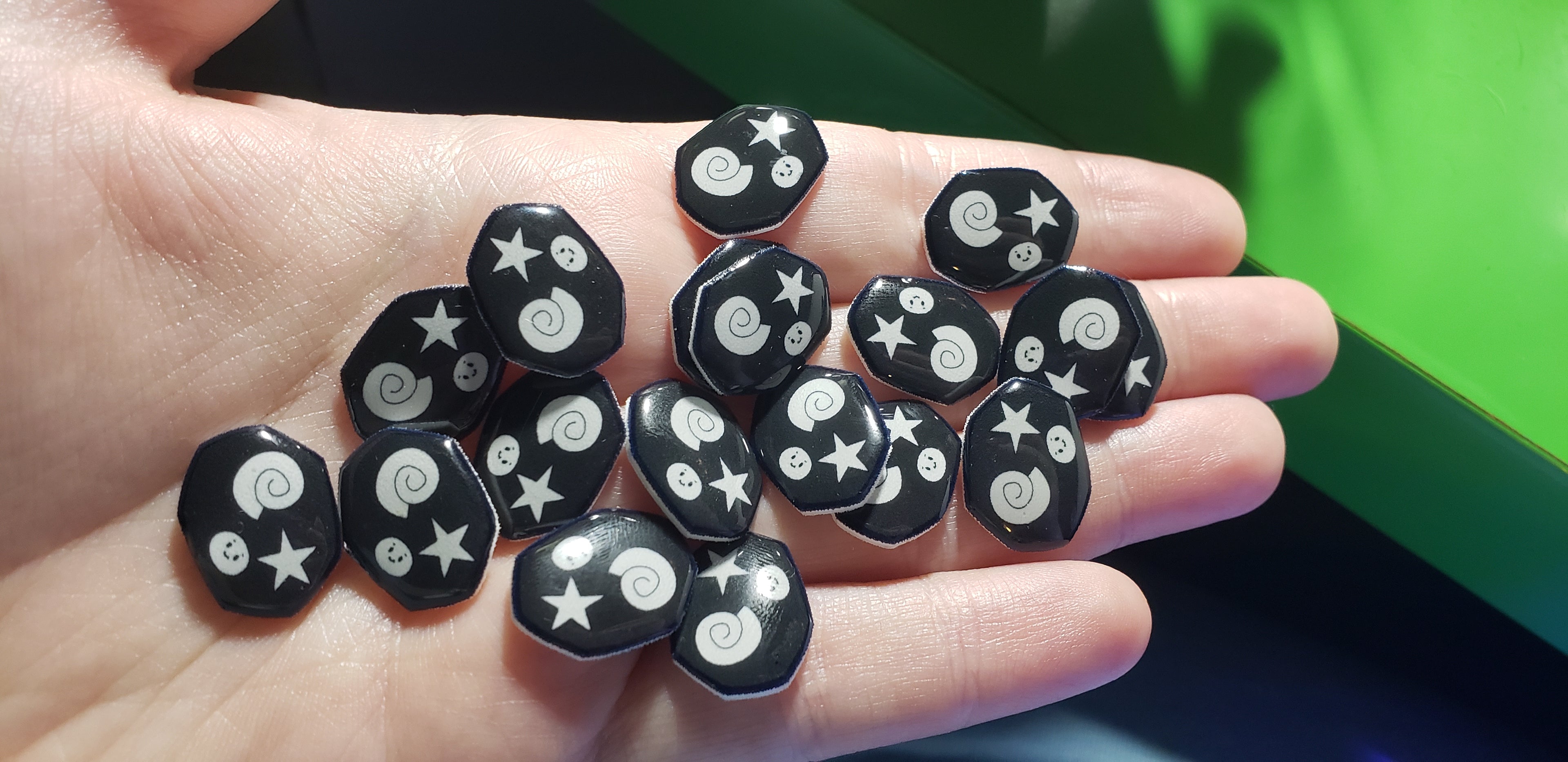 Mystery pins