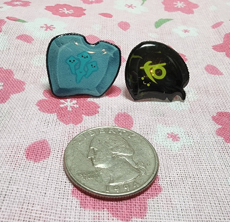 Kawaii DoM+DoW Job Stones — Handmade Pins Bundle