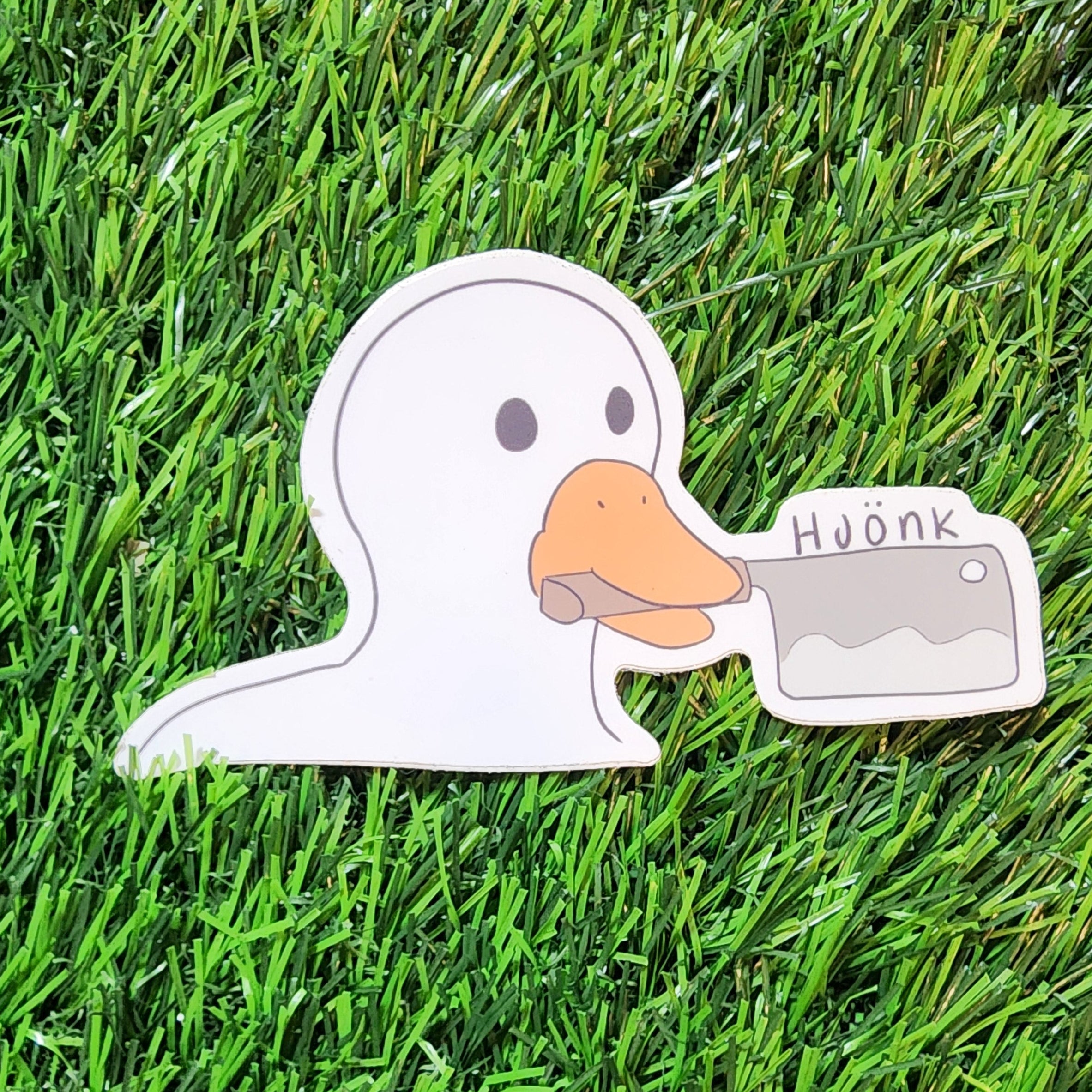 Hjonk  Goose Sticker