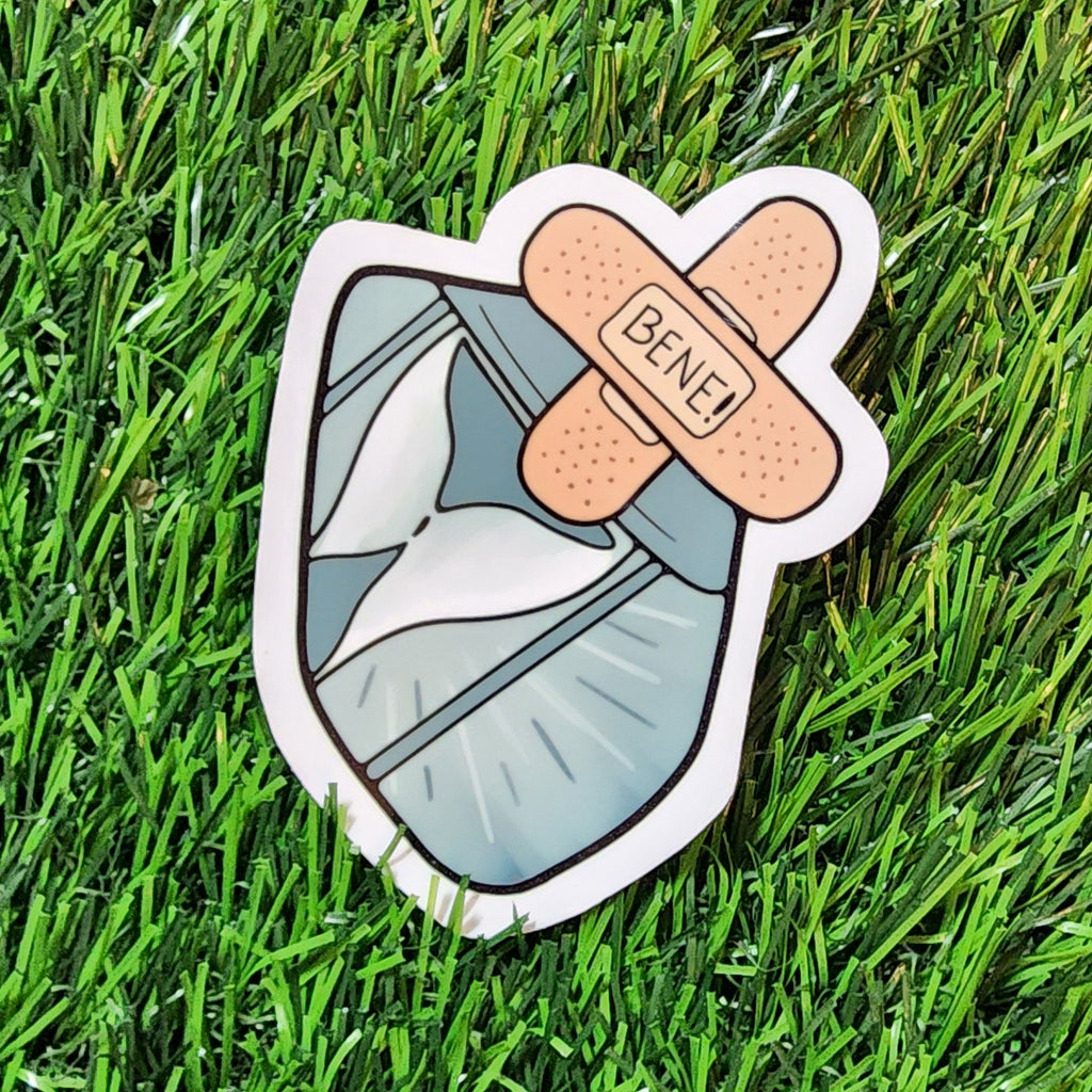 Living Dead + Benediction Sticker