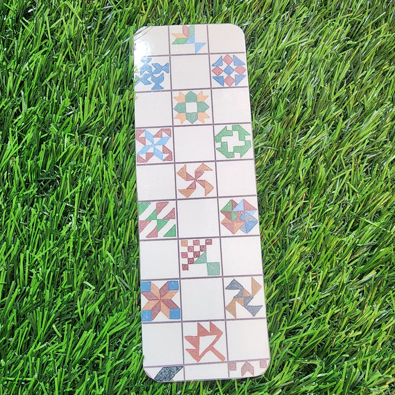 Cross-Stitch Inspired Bookmark