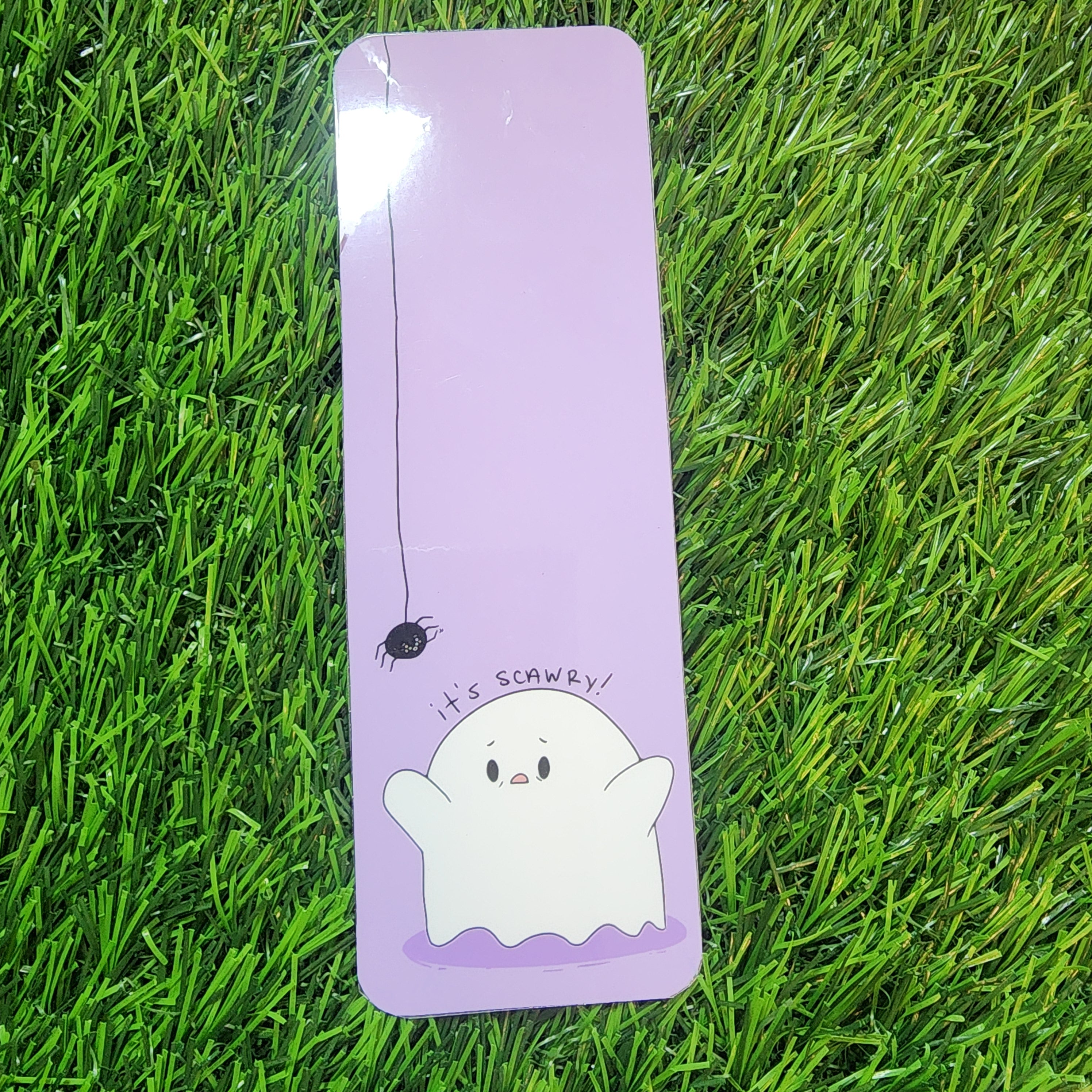 It's Scawry Ghost Bookmark