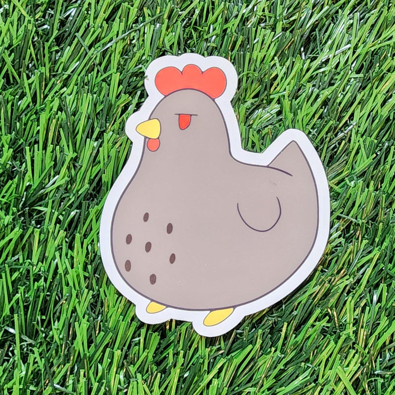 Black Chikim Friend Sticker