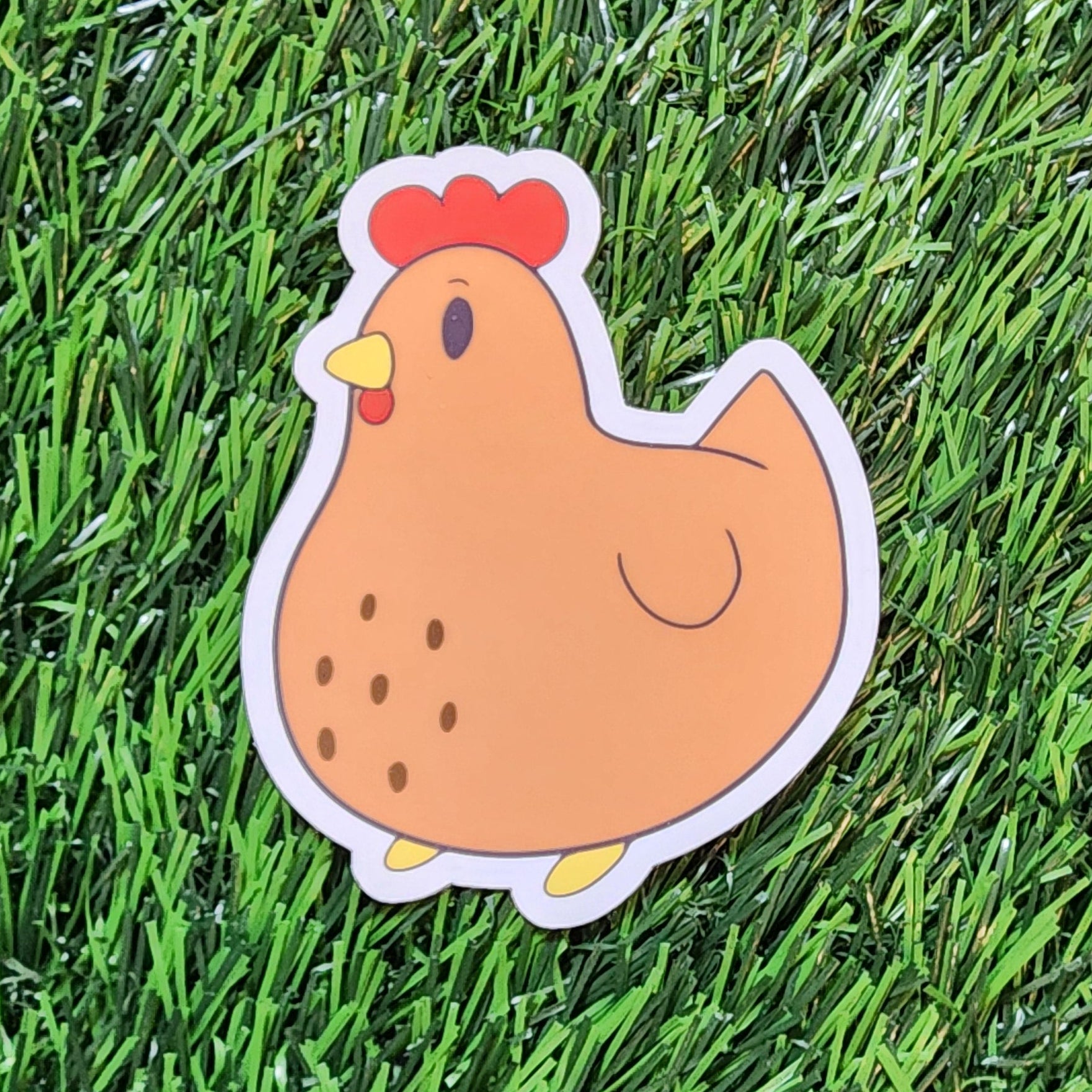 Brown Chikim Friend Sticker