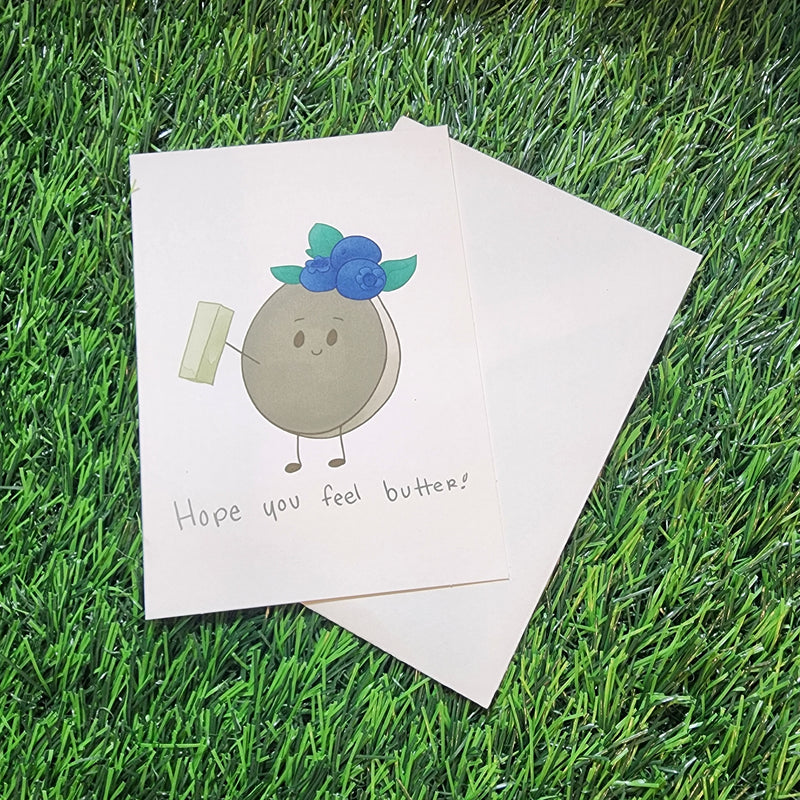 Hope You Feel Butter Greeting Card