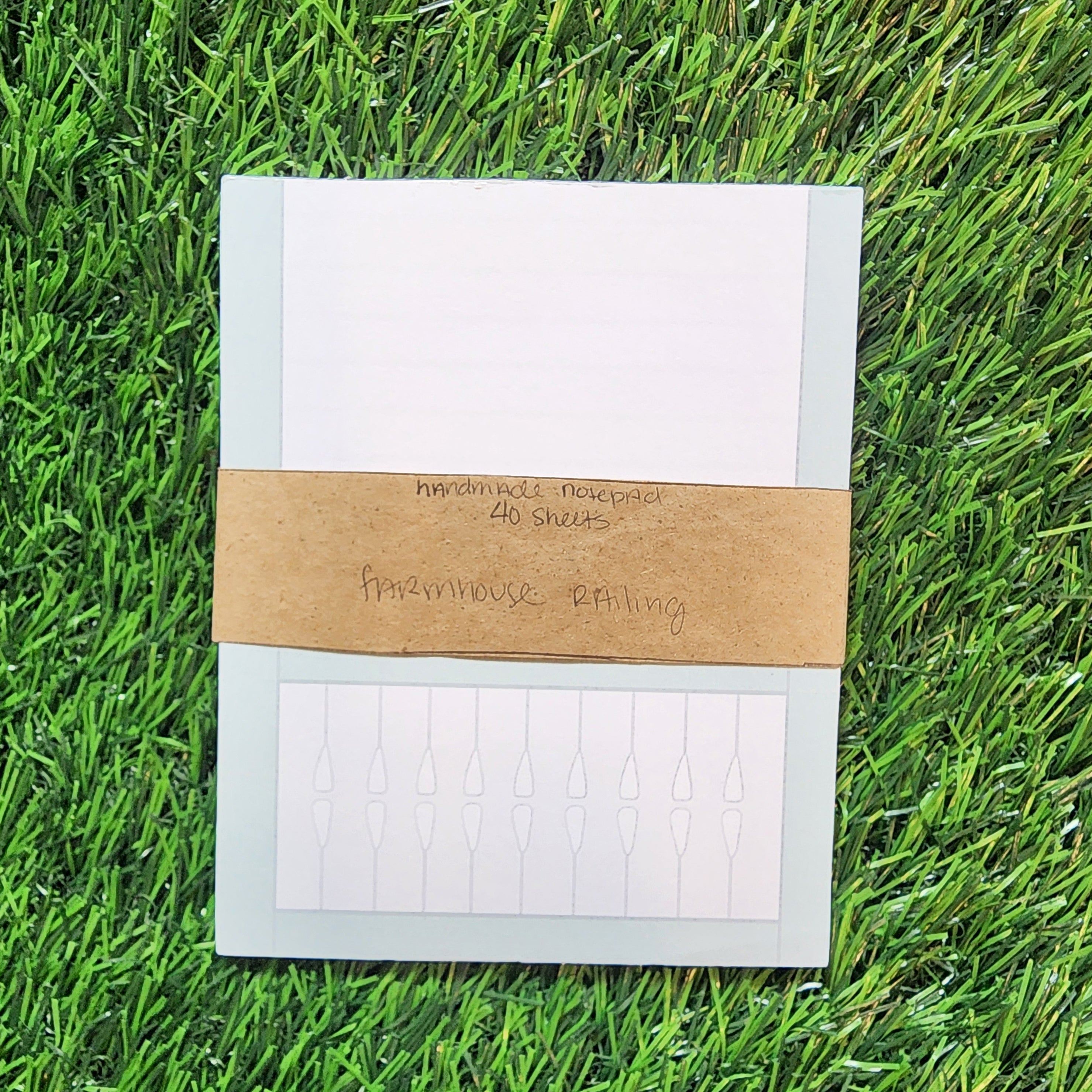 Farmhouse Rail Notepad