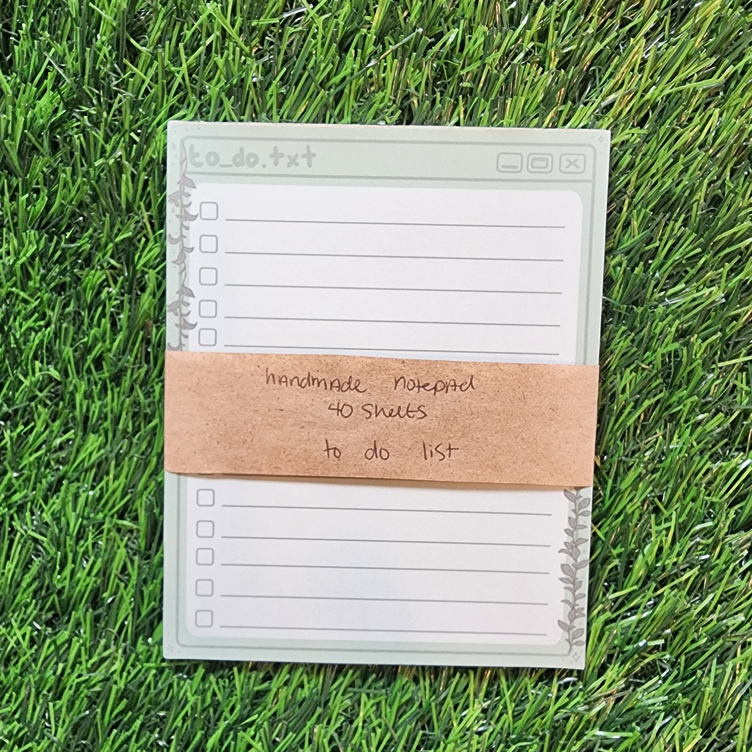 Leafy Green To-Do Notepad