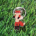 Loong Fox Acrylic Charm