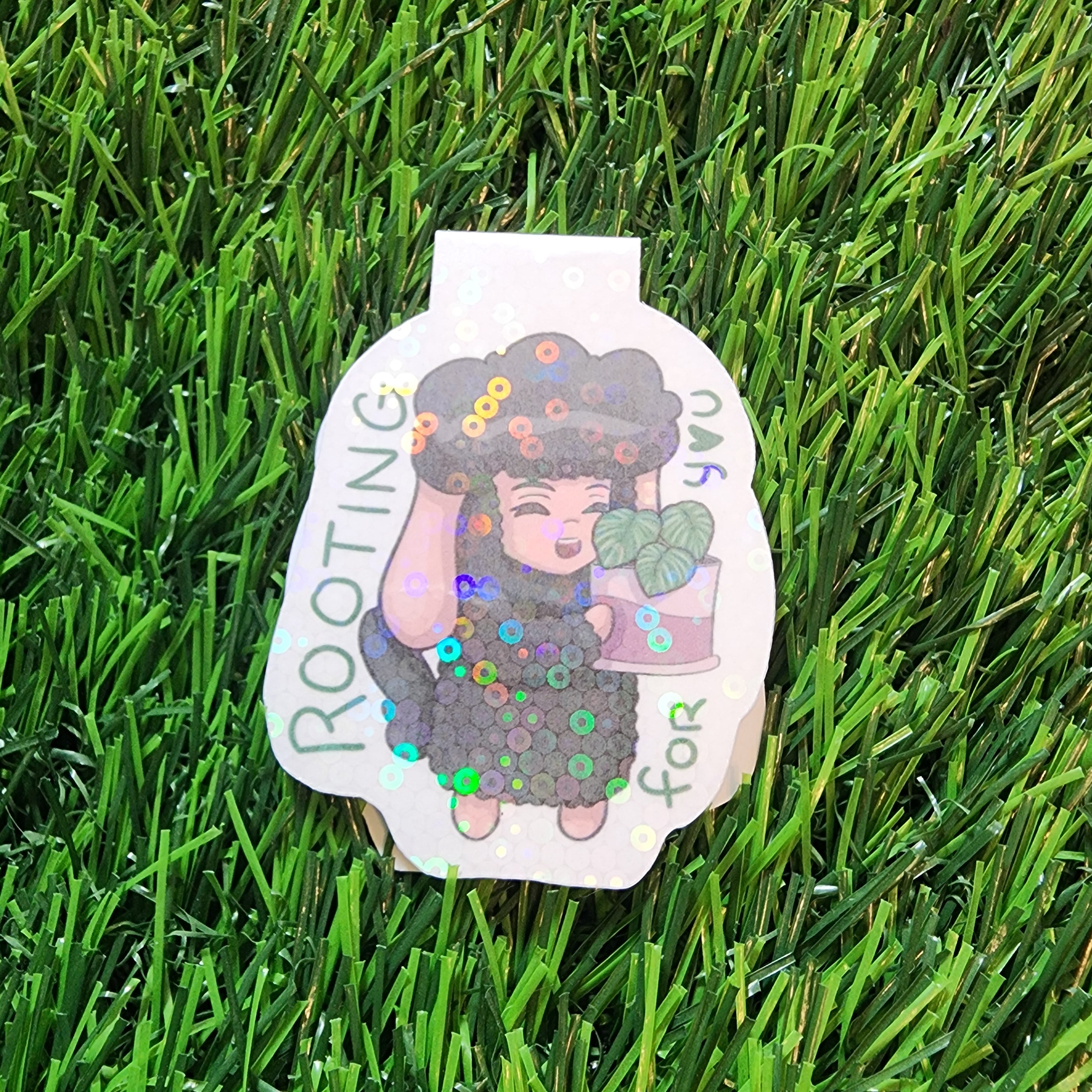 Rooting For You Magnetic Bookmark