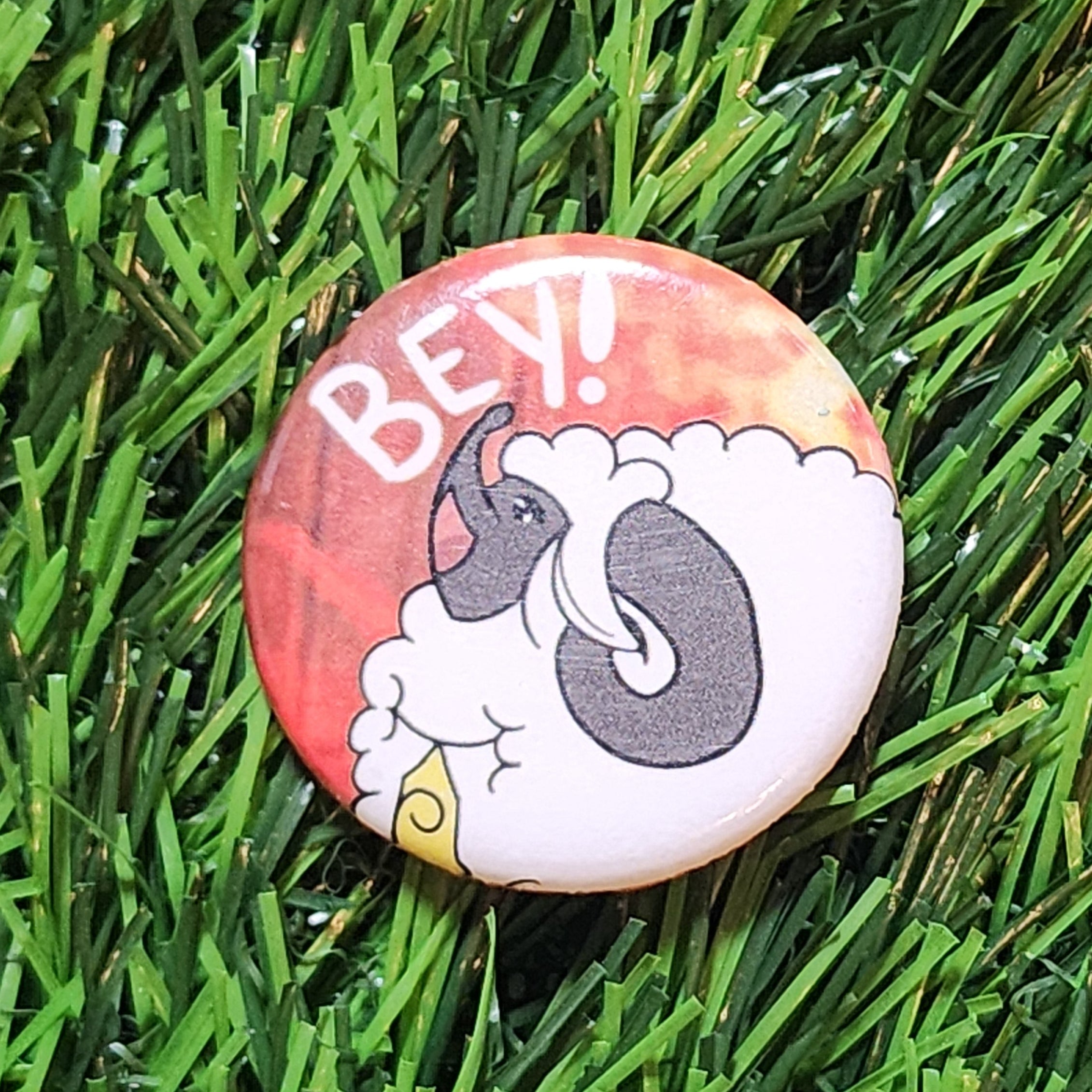 Tender Lamb BEY! Button