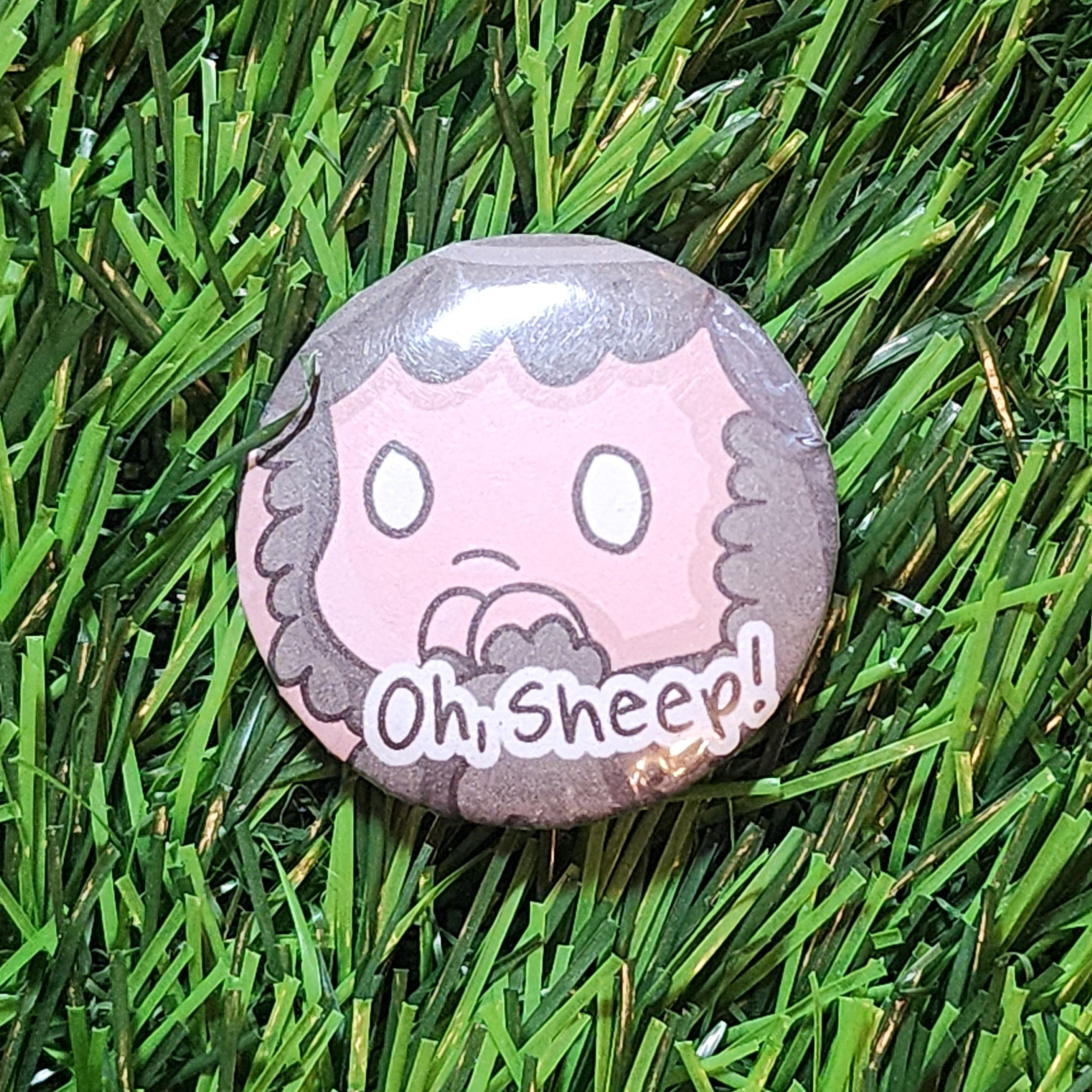 Oh Sheep! Button