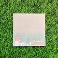 Mushroom Garden Memo Pad