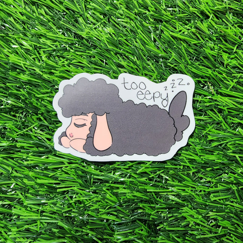 Sheepie too eepy