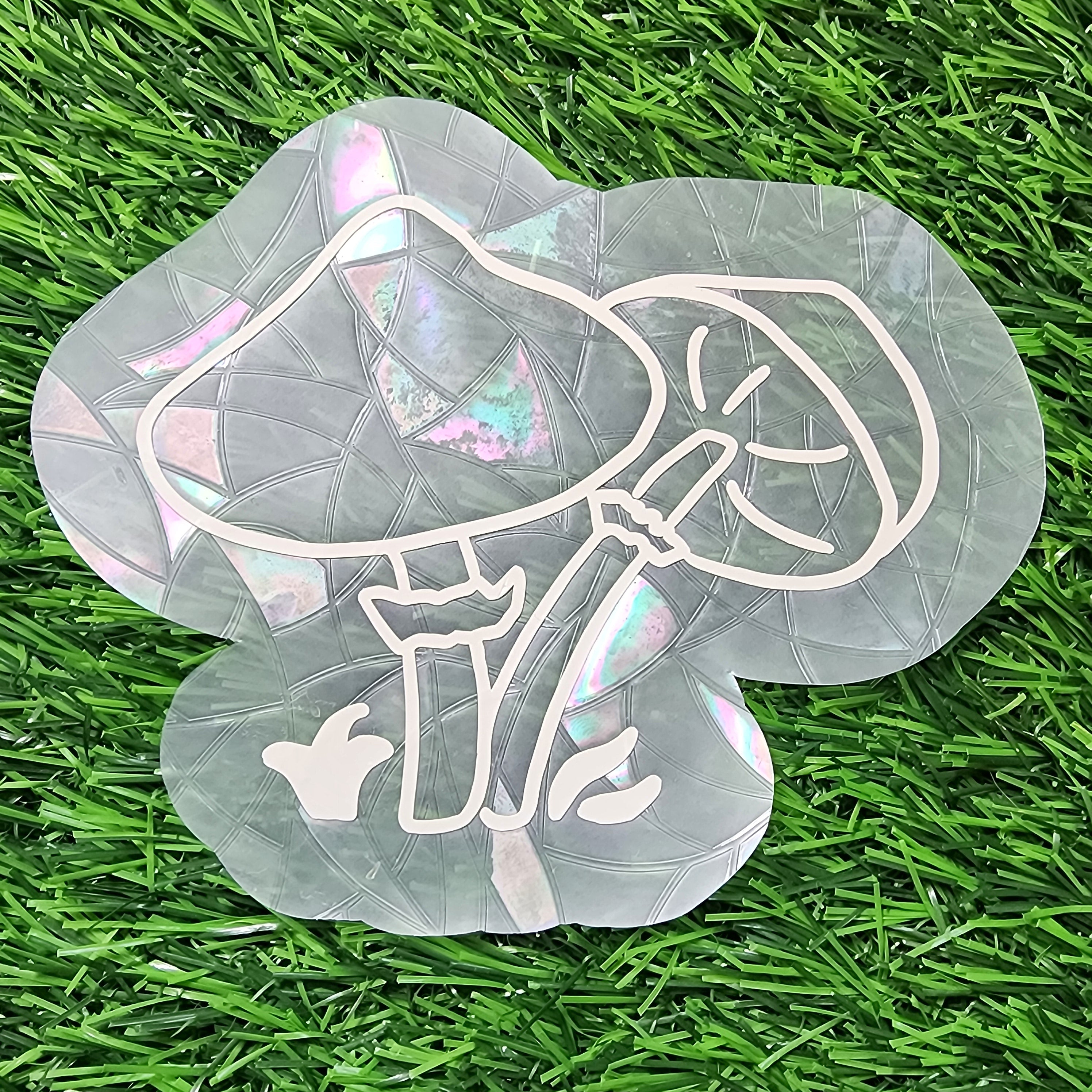 Mushroom Suncatcher