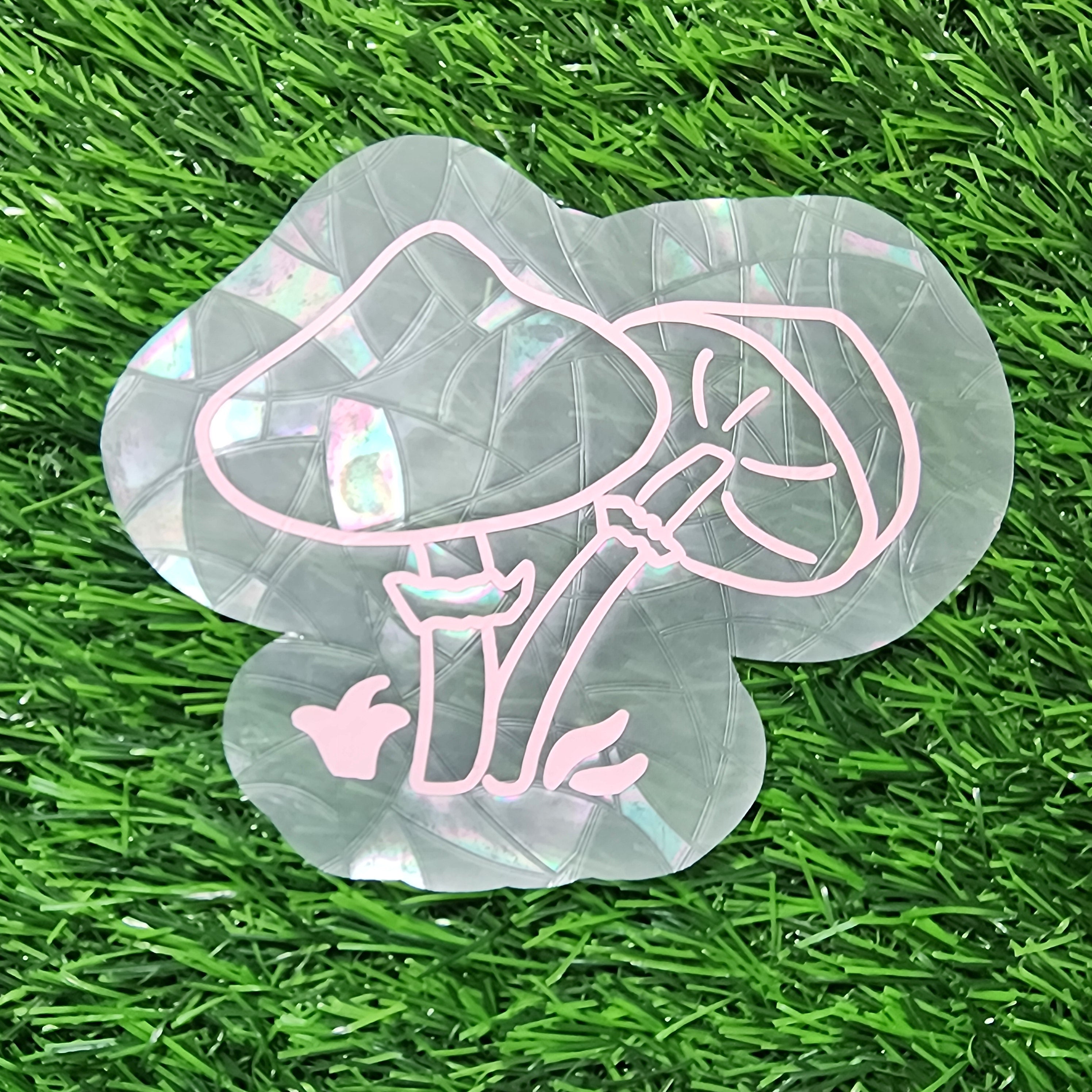 Mushroom Suncatcher