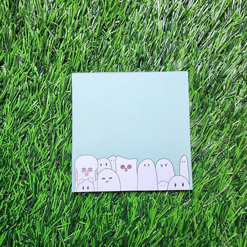 Ghostie & Friends Memo Pad