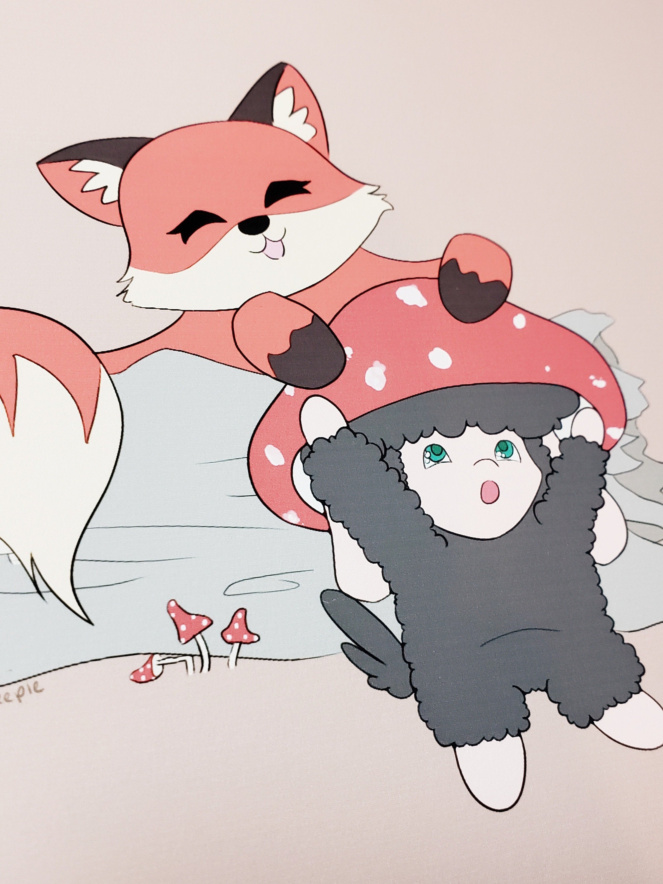 Forest Friends Duo Art Print