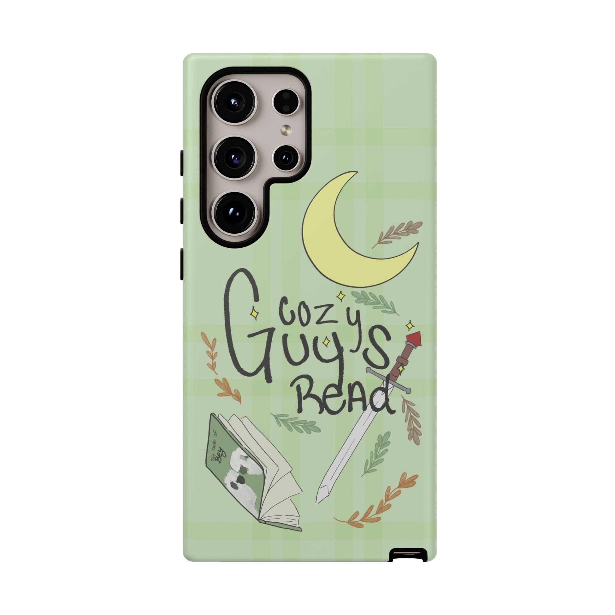 Cozy Guys Read Phone Case