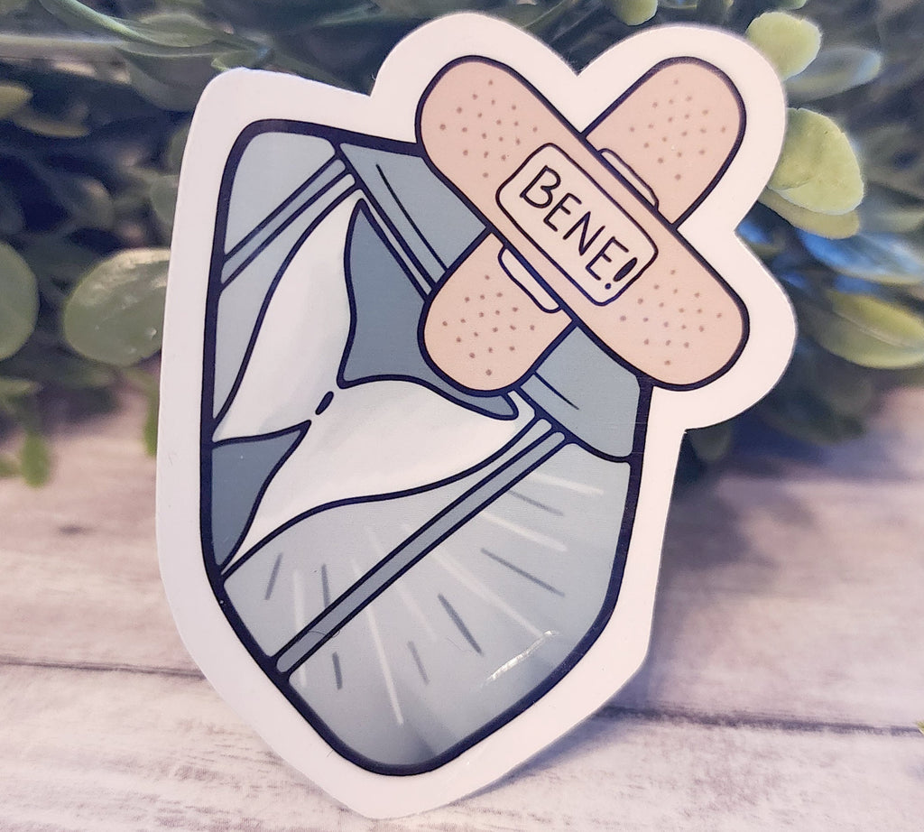 Living Dead + Benediction Sticker