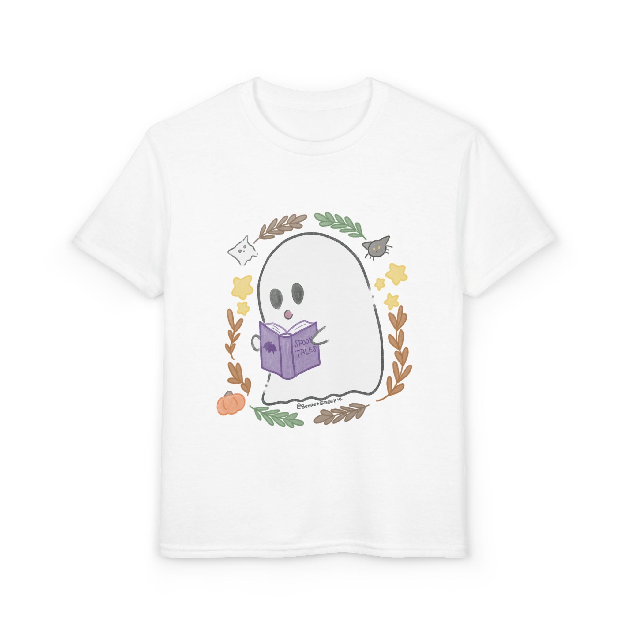 Ghostie Bookworm Youth T-Shirt