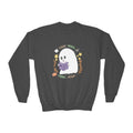 Ghostie Bookworm Youth Crewneck